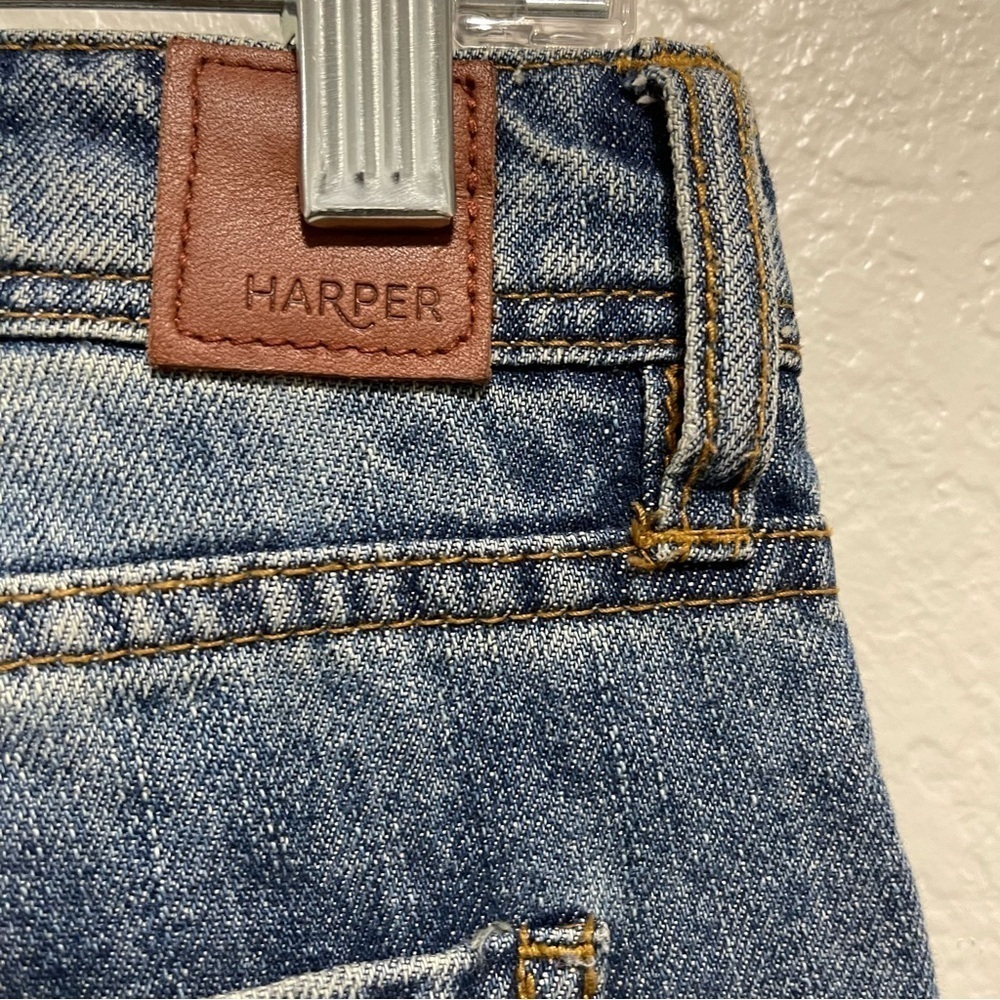 Harper Medium Wash Distressed Women’s Denim Size 25 - Picture 5 of 6